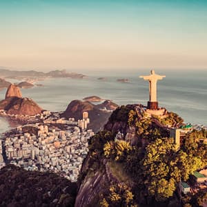 Independent Rio de Janeiro and Iguassu Falls with Brazil's Amazon
